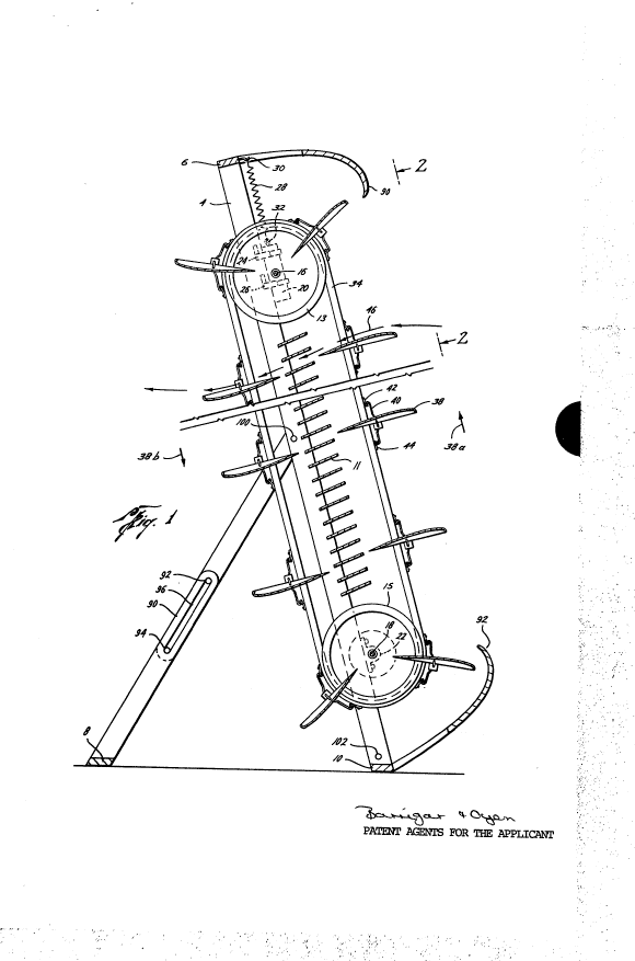 Canadian Patent Document 1041872. Drawings 19931224. Image 1 of 4