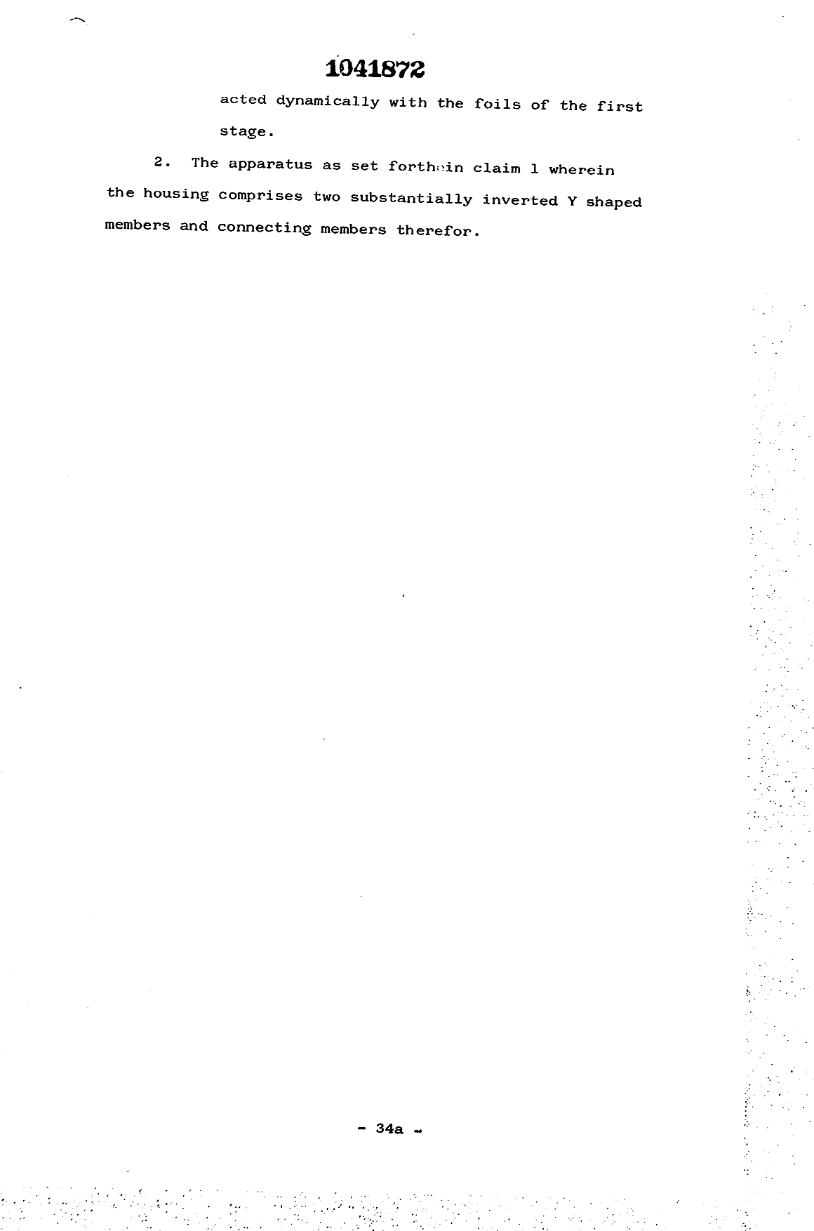 Canadian Patent Document 1041872. Claims 19931224. Image 2 of 8
