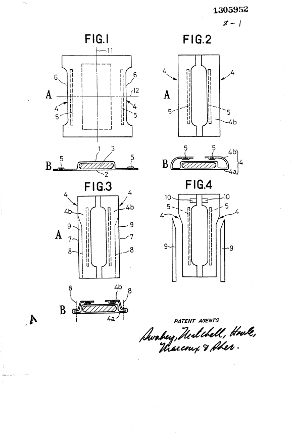 Canadian Patent Document 1305952. Drawings 19931104. Image 1 of 8