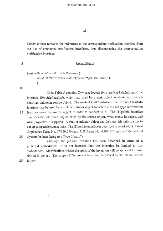 Canadian Patent Document 2137745. Description 20031112. Image 25 of 25